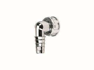 Dallmer Winkelschlauchtülle 1", verchromt, zu HL 400, 405, 406