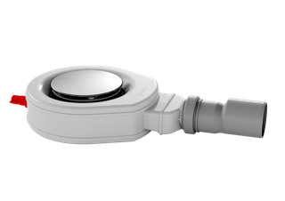 Kaldewei Ablaufgarnitur KA 90 4104 flach, chrom