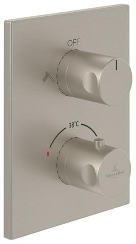 Artikelbild 1 des Artikels „V&B Dreiloch-Waschtischarmatur Dawn o. Ablaufgarnitur, brushed nickel black brushed nickel matt“