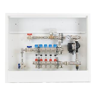 Strawa Mischstation FBM-18-V-WMZ Comfort, 9 Heizkreise, 1032x710-840mm