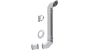Zehnder Fassadensystem ComfoVent 180 Sys 1, a ComP com/ComP + DN 200, ES