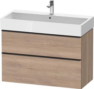 Duravit Waschtisch-Unterschrank D-Neo 98,4x44,2cm, sw/Ei ma, 1 Kast, 1 Ausz.