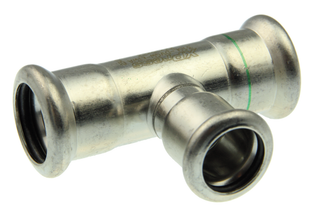 AIPS T-Stück VSH XPress R2715 42x22x42mm, ES, EPDM-O-Rg, red., M-Kont.