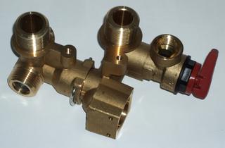 DK Hydroblock Gruppe Vorlauf für DAIKIN Altherma 3 C Gas W