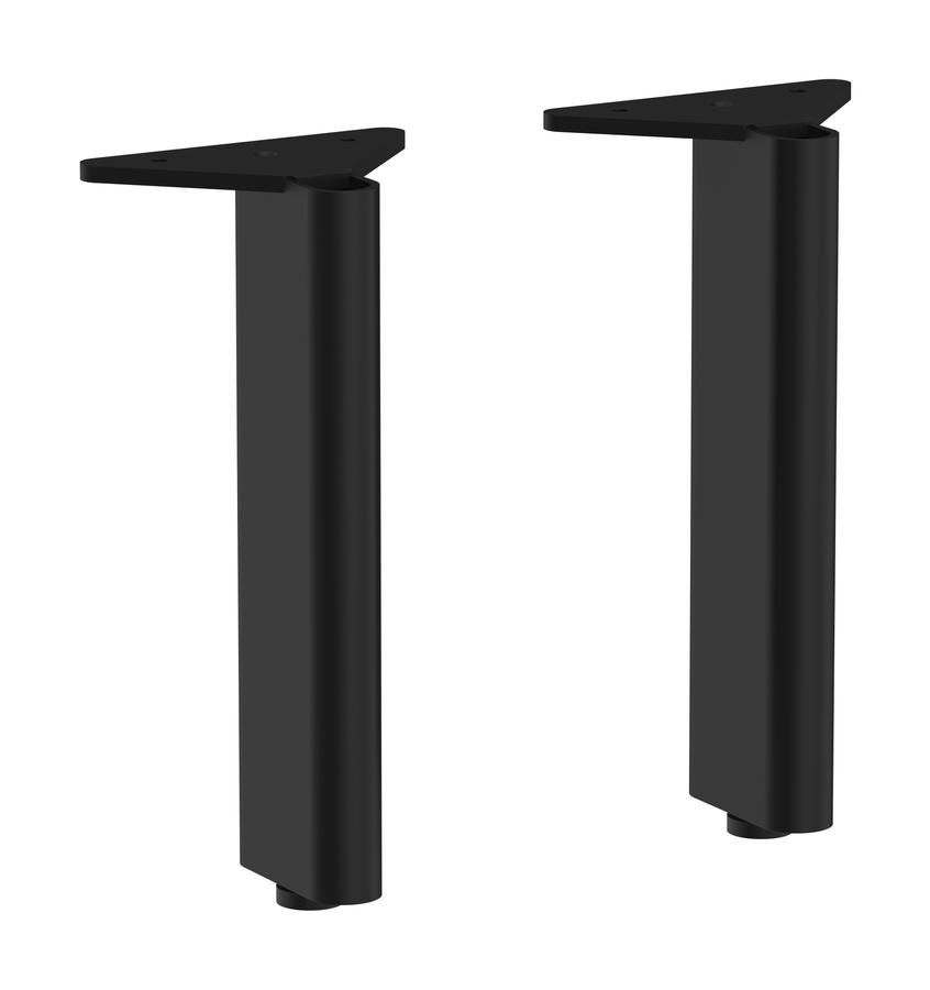 Artikelbild 1 des Artikels „hansgrohe Möbelfüße Xelu Q 175x60mm, 2 Stück, mattschwarz schwarz matt“