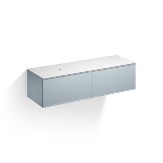 Alape Möbelmodul Arkta 6020137 1600x400 Carrara/Türkisgrau
