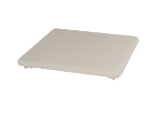 Kaldewei Ablaufdeckel CONOFLAT KA 120 AS SECURE PLUS, warm grey10, emailliert