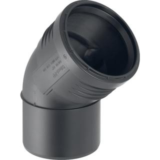 Geberit Bogen Silent PP DN 90, 45Grad, schalloptimiert
