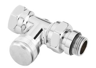 Danfoss Rücklaufverschraubung RLV-CX 15 R 1/2xRp 1/2, Durchgang, verchromt