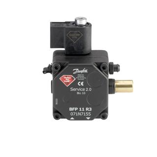 Danfoss Ölbrennerpumpe BFP 11 R3, R, 24 I/h, m Vtl u Druckregl stirns.