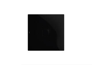 Kaldewei Duschfläche CONOFLAT 852-2 80x80cm, m Träg., AS P-E, schwarz