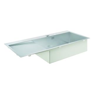GROHE Spülbecken K1000 80-S 116/52 1.0 rh, re ebb, 116x52cm, m Abtropffl., ES