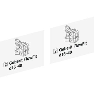 GE Set Aufkleber für Geberit FlowFit Pressbacken (2): d=16-40 2 Stk