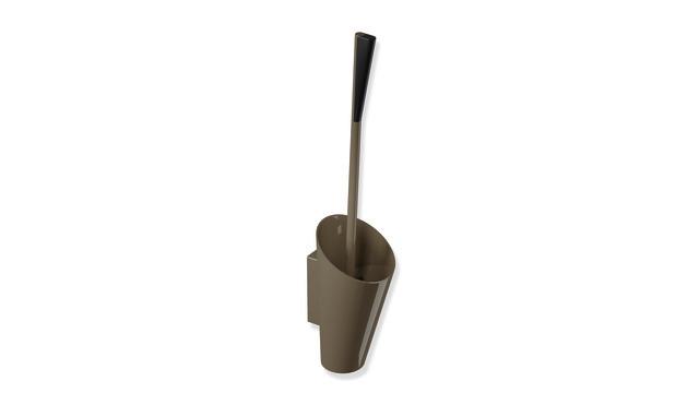 Artikelbild 1 des Artikels „HEWI Toilettenbürstengarnitur 801 575x130x140mm, Wandmont., lg Stiel, umb umbra“