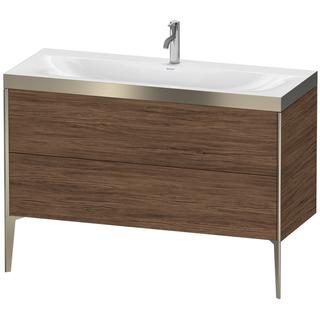 Duravit WT-Unterschrank c-bonded XViu 120x48cm, 2 AZ, 1 HL, C m, R P, N dkl.