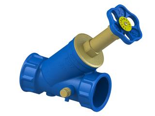 Schlösser Freistromventil Blue-tec 1531 DN 50, Rp 2, m Entleer., nichtst. Spin.