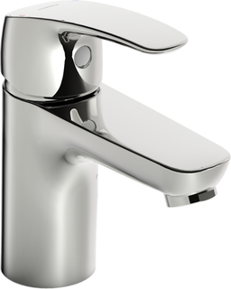 Hansa WT-Einhebelmischer HANSAPINTO Eco 1,68 l/m, o ALG, Ausl. 107mm, chr