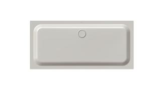 Duschwanne BetteSupra 5972 170x80x6,5cm, Antirutsch/Pro, silver