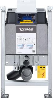 Duravit WC-Element DuraSystem 50x84cm, Standard, vormontiert, verzinkt