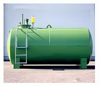 Dehoust Heizöltankanlage 7000 l, d 1600, L 3750, St, DW, Sattelf.