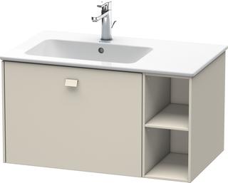 Duravit Waschtisch-Unterschrank Brioso 82x47,9x44,2cm, 1 Ausz., Beck. li, Taupe