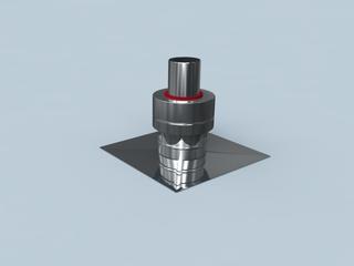 Mündungsabschluss Polyline EW flex VA mit Hinterlüftung