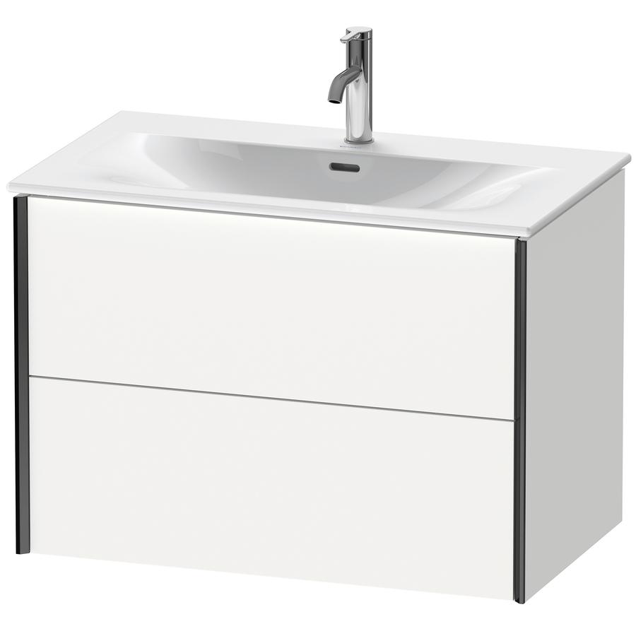 Artikelbild 1 des Artikels „Duravit Waschtisch-Unterschrank XViu 81x48x55,7cm, we matt, 2 Schubk., sw m 81 x 48 x 55,7 cm | weiß supermatt“