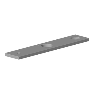 DO Rosette ERSATZTEILE 092787009 300 x 60 x 9 x D 34 mm Platin gebürstet