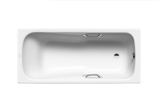 Kaldewei Badewanne DYNA SET STAR 627 160x70cm, Perl-Effekt, weiß