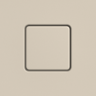 Kaldewei Ablaufdeckel CONOFLAT KA 120 warm beige20, emailliert