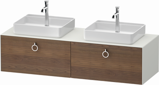 Duravit WT-Unterschrank White Tulip 160x55cm, US N w m, Ei L/mit Beleuchtung