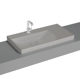 VitrA AS-WT asym. New Metropole 90x47cm, Be L, Ab R, st-g ma V, o ÜLS