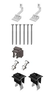 Vaillant Schrägdach-Set auroPOWER VPV P schwarz, Erweiterung +1