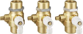 BOSCH Kugelhahn-Set Anschlüsse G 3/4, 3 Stück