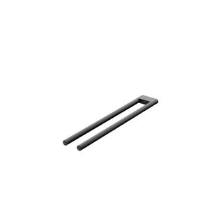 Steinberg Handtuchhalter Serie 480 450mm, 2-arm, Wd.-Modell, ES, matt black