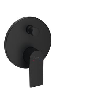 hansgrohe Fertigmontageset Rebris E UP-Wannen-EHM, 2 Verbr., mattschwarz