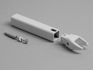 Bemm Seitenkonsole 213-221mm Wandabstand, weiß