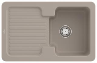 V&B Spüle Condor 45 m Abl.garn, Hand., almond CeramicPlus