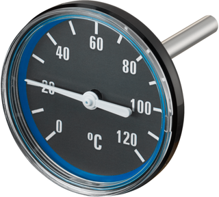Oventrop Ersatz-Thermometer für Regumat-130 DN 25-50, blau