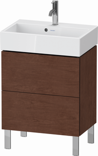 Duravit WT-Unterschrank Compact L-Cube 58,4x39,1x58,2cm, 2 AZ, st, US N, N mitt