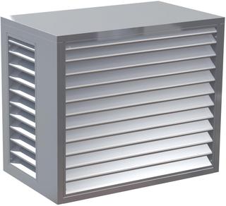ATEC Schallhaube HT eSILENT 1280x1510x910mm, gr, Luftans. seitl.