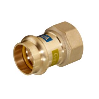 HS Übergang Press Copper AQUAGAS V 18mmx3/4", IG, Messing