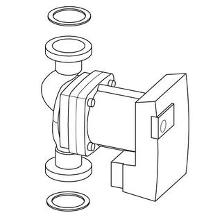 Uponor Central Port P-Group Wilo STRATOS PARA 30/1-12