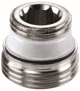 Flamco Design-Anschlussnippel G 3/4 AGxG 1/2 AG, MS hgl-verchr.