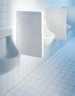 Duravit Absaug-Urinal Starck 3 33x35cm, Zul. v hinten, weiß WonderGliss