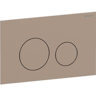 Geberit Betätigungsplatte Sigma40 ro, Rot / ge, Etc.besch., f 2-Mg-Spül.