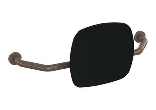 HEWI Rückenstütze 801 Wandabst. 230mm, Lehne sw, umbra