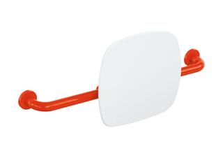 HEWI Rückenstütze 801 Wandabst. 150mm, Lehne signalw., koralle