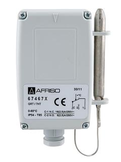 Afriso Gehäuse-Raumthermostat GRT/7HT, 0/55 GradC, innenliegend