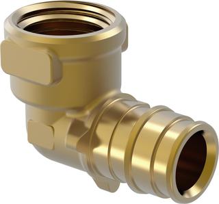 Uponor Q&E Winkel mit Innengewinde PL 20-G1/2"FT